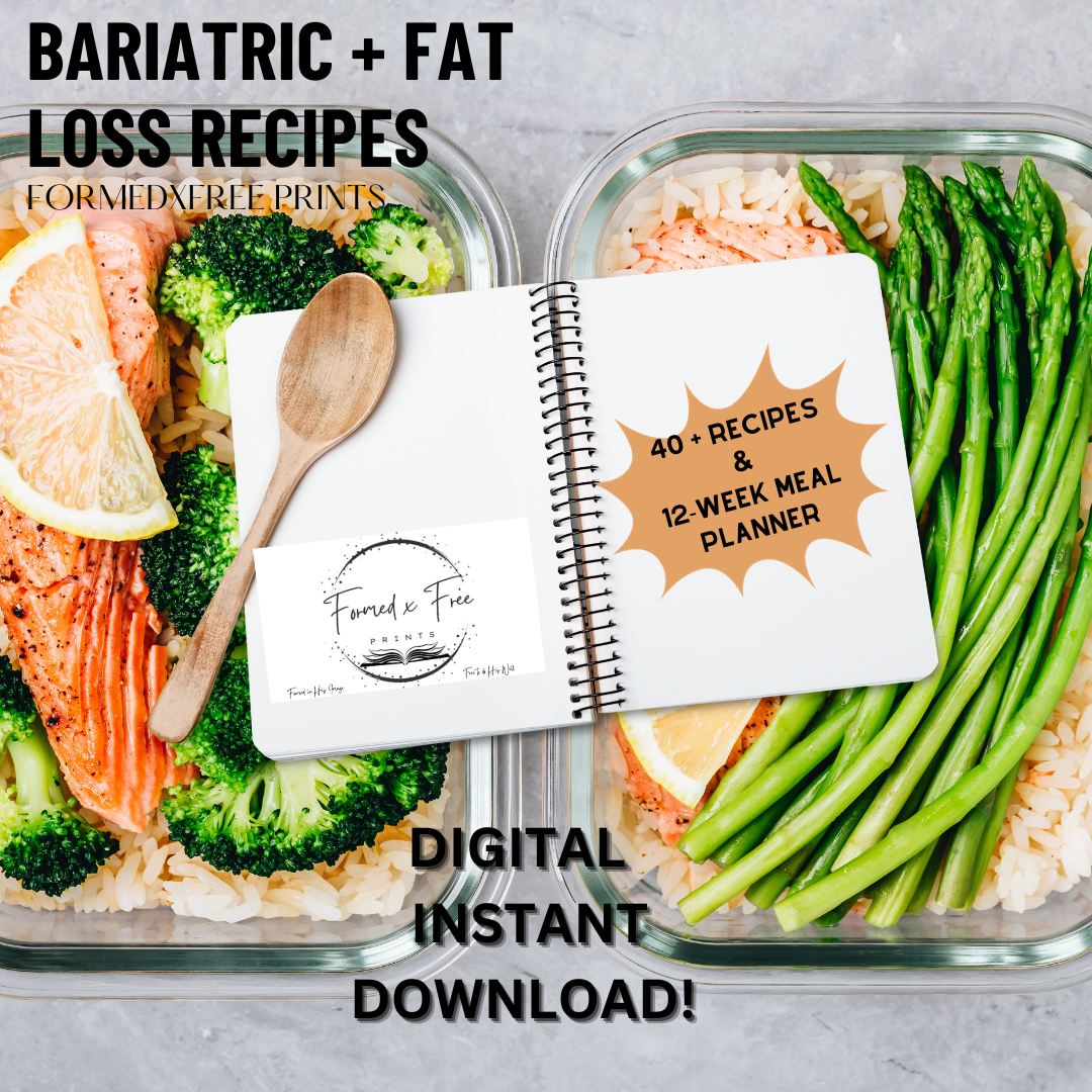 FormedxFree Bariatric + Fat Loss Recipes Cookbook (Digital)