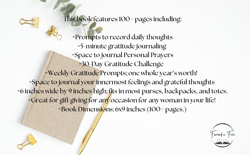 Gratitude Journal for Women: A NOTEBOOK FOR SELF-CARE, GRATITUDE AND RENEWAL OF JOY! (6x9 inches, 100+ pages)