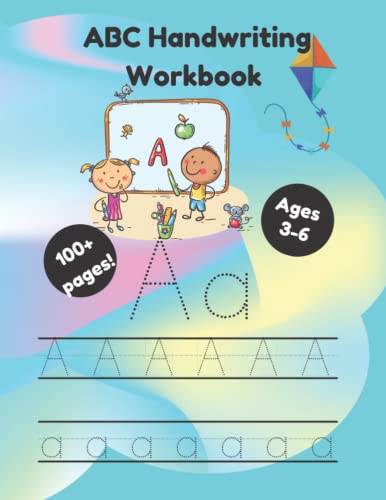 Letters and Shapes: ABC Coloring and Tracing Book for Preschool and Kindergarten, Ages 3-6; 8.5x11", 100+ pages!