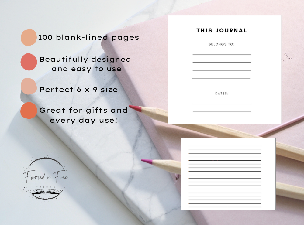 Be Your Own Kind of Beautiful: A Daily Journal: Perfect size for gift giving! (6x9, 101 pages)